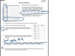 Free calculus worksheets printables with answers. 7 6 Blood And Money Math Precalculus Showme