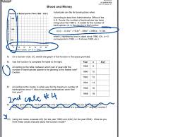 9 conics applications worksheet … 7 6 Blood And Money Math Precalculus Showme