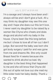 Jwu north miami, north miami, fl. Pop Crave On Twitter Rob Kardashian Goes On An Instagram Rampage Exposing Blac Chyna Part 3