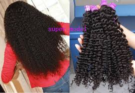 Unprocessed Mongolian Virgin Hair Weft Deep Wave Curly Humna