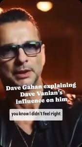 @postpunkonvinyl 🏴‍☠️, Dave Gahan of Depeche Mode talking about how Dave  Vanian of The Damned influenced his performance style. , #depechemode  #thedamned , Source: The Damned: Don’t You Wish That We ...