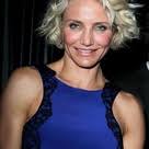 Cameron Diaz debuted a short bob and lighter blonde shade for 2012