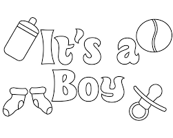 Here's when you should have it. Baby Shower For Boy Coloring Pages In 2021 Baby Shower Printables Baby Coloring Pages Coloring Pages For Boys