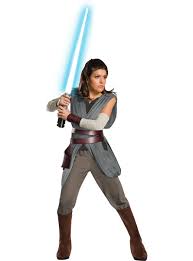 See more ideas about jedi costume, jedi, star wars costumes. Costume Rey Star Wars The Last Jedi Super Deluxe Femme Degzou