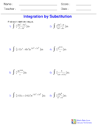 Some of the worksheets displayed are basic integration 1, basic integration problems, math 1020 work basic. Calculus Worksheets Indefinite Integration For Calculus Worksheets