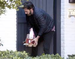 Over these last few decades, affleck has left an indelible. Ben Affleck Emerges From His House To Pick Up An Order From His Beloved Dunkin Donuts Daily Mail Online