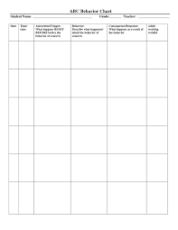 Explicit Free Printable Behavior Charts For Teachers Abc