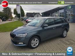 Шкода фабиа (2021) первый взгляд. Skoda Fabia Combi Ambition 1 0 Tsi 70kw Klimaanlage Kamera Pdc Sitzheizung Alufelgen Bluetooth Dab Tempomat Multilenkrad Modell 2021 Ms Autoservice