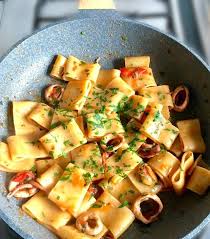 Classic Pasta Calamarata Recipe Italian Recipes Italian Recipes Authentic Italian Recipes Easy