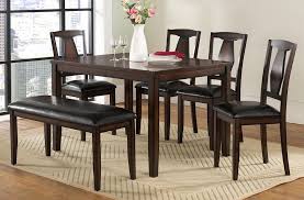 Counter chairs or stools are approximately 24 high, the perfect height for a 36 high or tall table. Sedona 6 Pc Burnished Walnut Wood Dining Table Set By Vilo Home