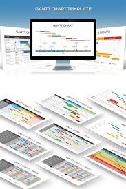 Gantt Chart Powerpoint Template Character Design Tutorials