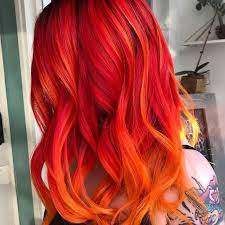 Red Hot Waves Give Your Beachwaves A Bit Of Fire This Summer It Dont Forget To Use Protect Thermal Spray To Fire Hair Schwarzkopf Hair Color Hair Styles