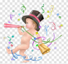Baby New Year Year S Day Eve Clip Art Holiday Christmas Transparent Png