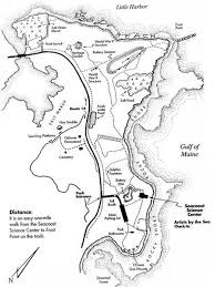 Trail Map Of Hiking Trails And Features Of Odiorne Point