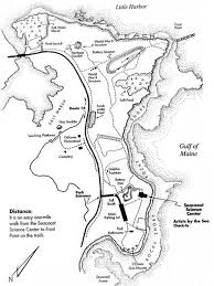 Trail Map Of Hiking Trails And Features Of Odiorne Point