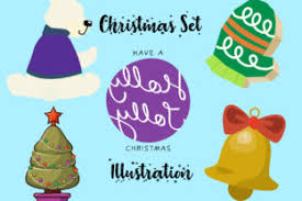Download Christmas Vector Bundle Set For Kids 17 Graphic By Vijackstudio Creative Fabrica SVG Cut Files