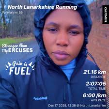 Bad weather, raining non stop, but I survived 13miles.