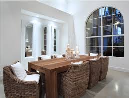 Wicker dining chairs are trending in all types of design styles, modern, farmhouse, traditional.see the top 20 wicker chairs for your dining space. 20 Fascinating Rattan Chairs In The Dining Room Home Design Lover