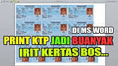 Lalu atur gambar sertifikat vaksin dalam ukuran centimeter, dengan panjang 8.56 cm. Cara Membuat Ukuran Ktp Di Word Dengan Ukuran Pas Sesuai Ektp Asli Youtube
