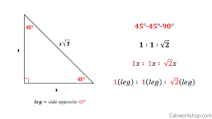 Trigonometric ratios in right triangles answer. Special Right Triangles Fully Explained W 19 Examples