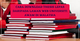 Kajian kualiti guru pendidikan islam di malaysia mengenengahkah 19 kualiti guru yang merangkumi tiga aspek penting ; Cara Download Thesis Lepas Daripada Laman Web Universiti Awam Di Malaysia Edu Bestari