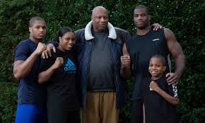 They're throwing heavy leather early. They All Have The Magic It S Almost Spiritual The Fighting Dubois Family Boxing The Guardian