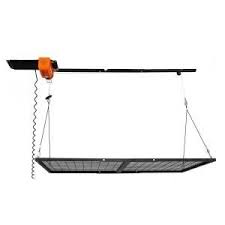 Garage Gator 200 Lb Motorized Garage Ceiling Mount Storage Platform Gg8220pl The Home Depot Bike Storage Garage Ceiling Bike Storage Garage Bike Storage