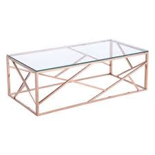 Metallic Hues Rose Gold Coffee Table Gold Coffee Table Rose Gold Furniture