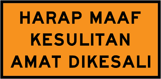 Segala kesulitan amatlah dikesali, katanya. File Harap Maaf Png Wikipedia