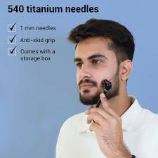 Buy Sotrue Derma Roller For Hair Growth 1 mm with 540 Titanium Needles