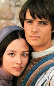Olivia Hussey and Leonard Whiting in Franco Zefferelli's 1968 masterpiece  of Romeo and Juliet " My bounty is boundless as the sea. My love as deep.  The more l give the more
