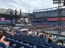 Gillette Stadium Section 107 Home Of New England Patriots