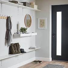 These are sturdy enough to hold your pots, pans, seasonings, or whatever, and just like your tables the shelf has side panels and metal railing protecting the books from falling down. Form Kasper Galvanised Steel Shelving Bracket H 12mm D 60mm Pack Of 2 Diy At B Q