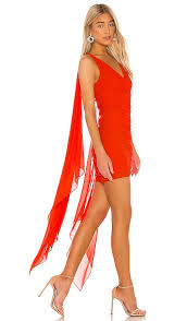 Your summer plans may be canceled, but summer is never canceled, costello tells e! Michael Costello X Revolve Vavonna Mini Dress In Red Orange Revolve Mini Dress Dresses Little Black Dress