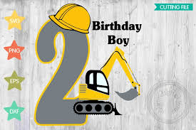 Find & download free graphic resources for crane. Construction 2nd Birthday By Julies Homemade Jems 330336 Svgs Design Bundles