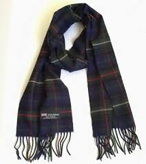 New 100 Cashmere Scarf Plaid Forest Navy Black Red Camel Scotland Soft Wool Ebay