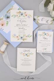 Dusty Blue Harper Wedding Invitation Sample Sweet Dreams Creative Wedding Invitations Peach Wedding Invitations Wedding Invitation Samples