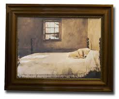 Art Framing 1 2 3 Bed Picture Andrew Wyeth Bedroom Paint