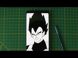 Comment Dessiner Vegeta Drabon Ball Super Samsung Galaxy Note 8 Youtube Samsung Galaxy Note 8 Galaxy Note Samsung Galaxy Note