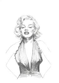 View additional art by k. Marilyn Monroe Gold Dress A4 Pascale Garlinge Art