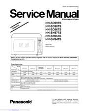 Unplug the unit for a minute or so. Panasonic Genius Prestige Nn Sd997s Manuals Manualslib