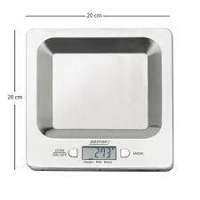 En este video veremos una báscula de cocina digital de etekcity, de amazon con un diseño muy práctico y capaz de pesar en diferentes medidas, libras , onzas, gramos, ml.etc. Mpm Mwk 04 Bascula De Cocina Digital De Acero Inoxidable Alta Precision Pasos 1g Pesa Alimentos