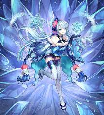 snow goddess fubuki illustration by ateam she is in valkyrie connect anime anime fantasy fantasy character design