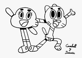 Mom, dad, anais, darwin and of course gumball! Amazing Gumball Coloring Pages Cartoon Hd Png Download Transparent Png Image Pngitem