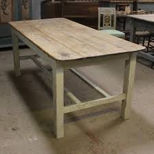 Check spelling or type a new query. Scrub Top Farmhouse Table With Double Stretcher Dining Farmhouse Tables