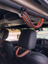 Our heavy duty bartact paracord grab handles allow you to customize the look of your jeep, utv, or buggy, while providing a comfortable grip. Undisclosed Custom Paracord Grab Handles Jeep Gladiator Forum Jeepgladiatorforum Com