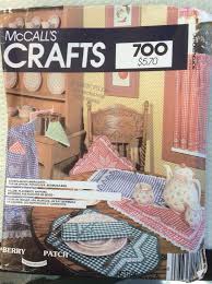 Top selected products and reviews. Country Kitchen Accessories With Snowflake Embroidery Mccalls Sewing Pattern