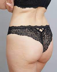 Streifenfreie bräune mit dem richtigen schnitt: Brazilian Slip Eliana Velvet Black Sugarshape