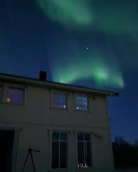 Video Aurora Borealis Observatory Senja Norway Latar Tempat Pemandangan Ilustrasi Alam