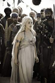 Girl Crush For Real Emilia Clarke Aka Khaleesi In Game Of Thrones Game Of Thrones Outfits Game Of Thrones Costumes Daenerys Targaryen Wedding Dress